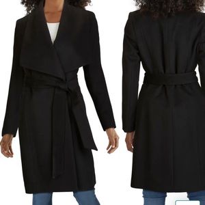 Brand new never worn black Cole Haan Signature coat, size 8.